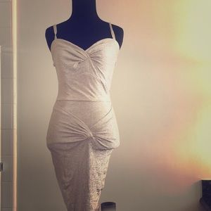 Sparkling gray date dress 😍